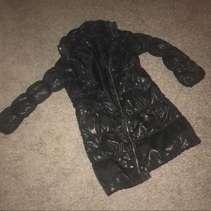 Missy Elliott trash bag puffy jacket